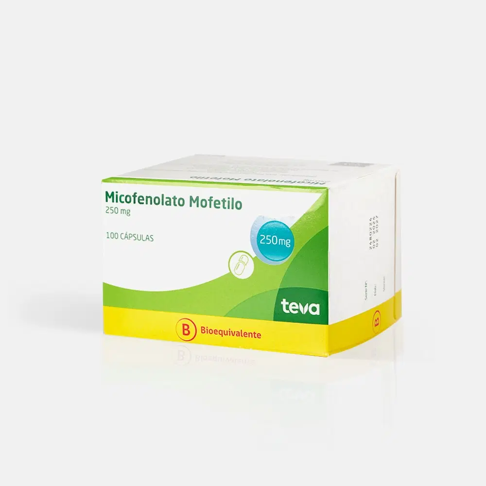 Micofenolato 250mg 100 Cap. – vista 2