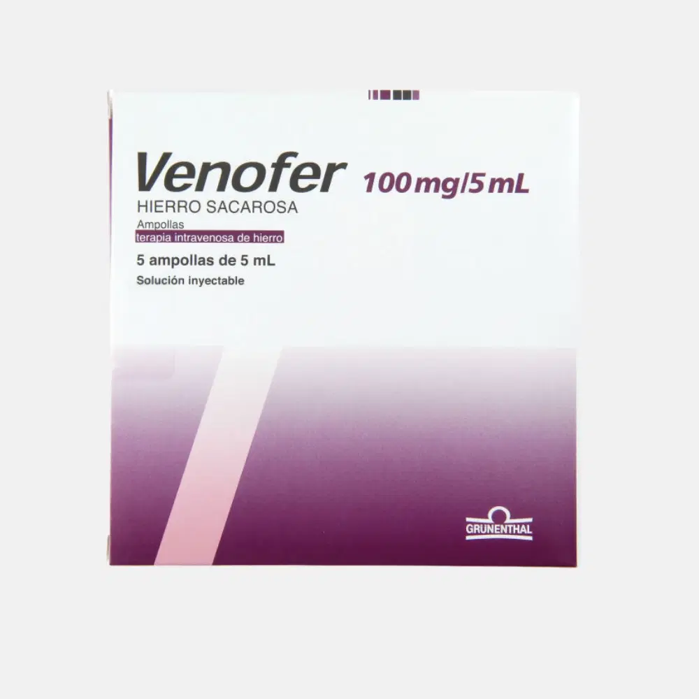 Venofer 100mg 5 Amp.