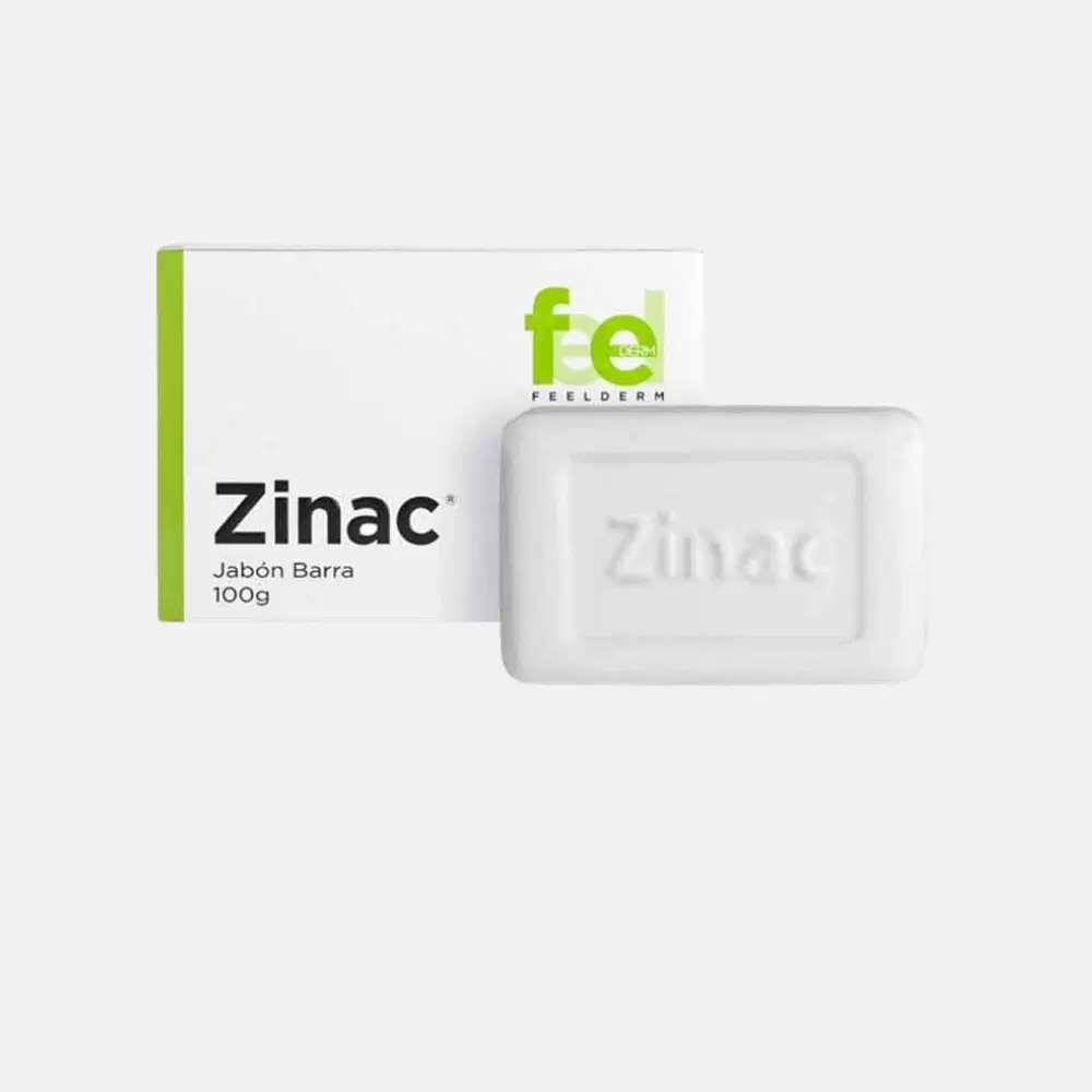 Zinac Jabón Barra 100g