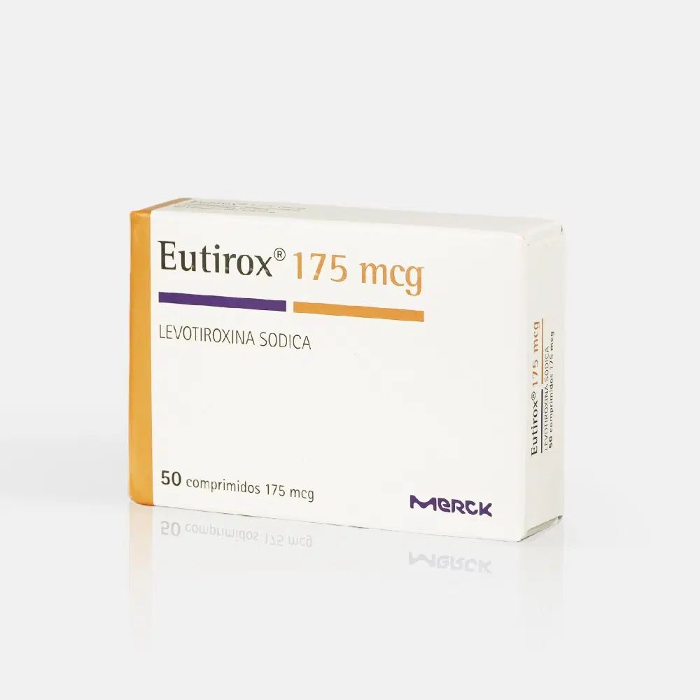 Eutirox Levotiroxina sodica 175 mcg 50 comprimidos – vista 1