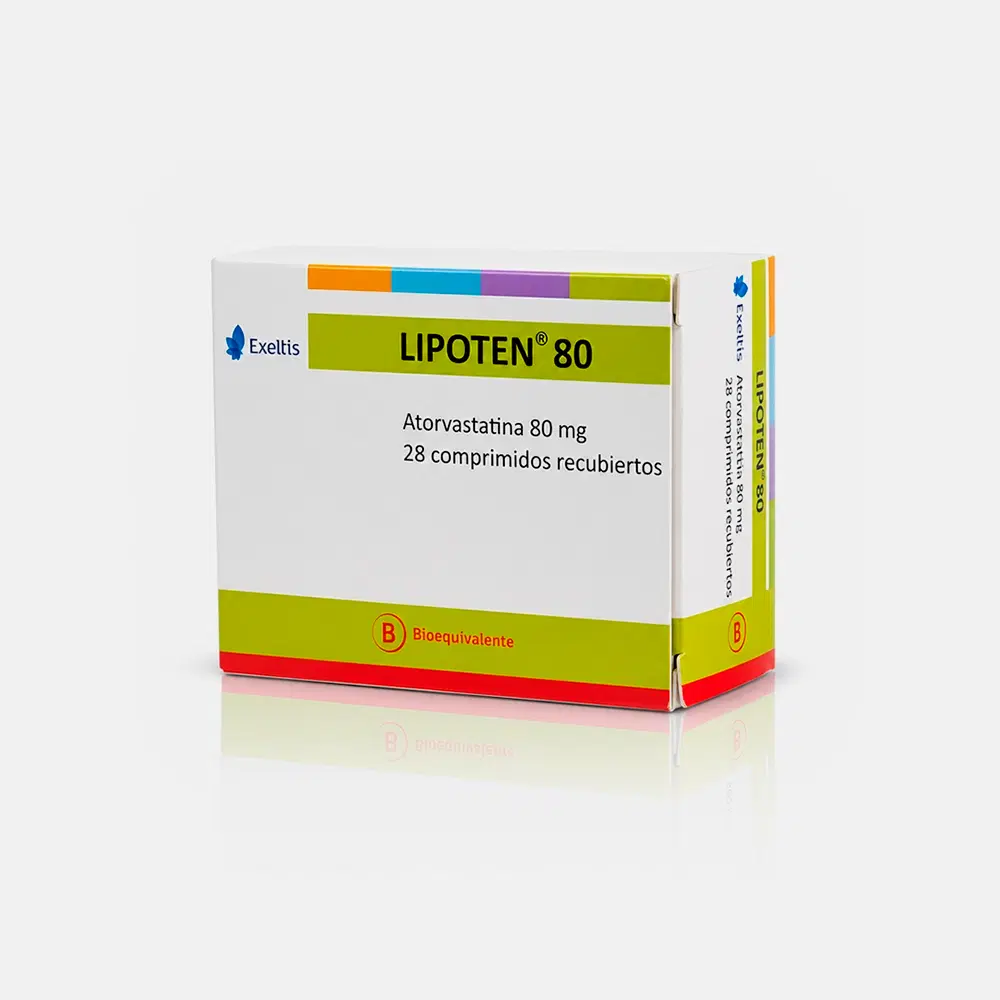 Lipoten 80mg 28 Comp.