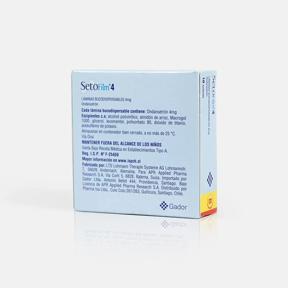 Setofilm 4mg 10 Lam.Bd. – vista 2