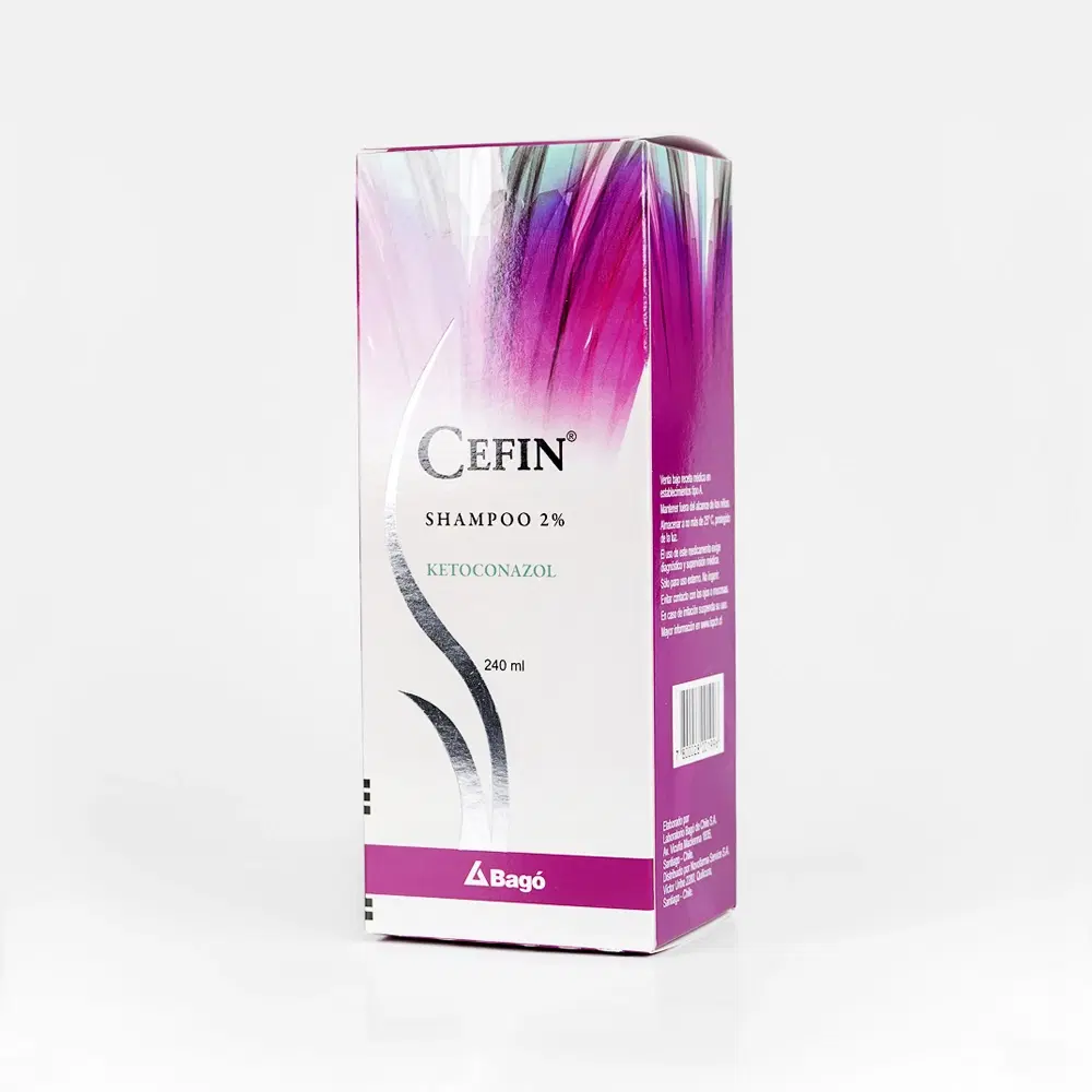 Cefin 2% 240ml Shampoo – vista 2