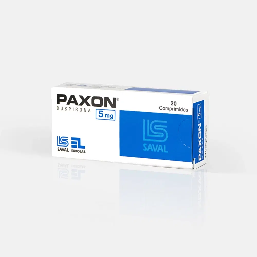 Paxon 5mg 20 Comp. – vista 1