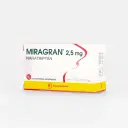 Miragran 2,5mg 10 Comp. – vista 2