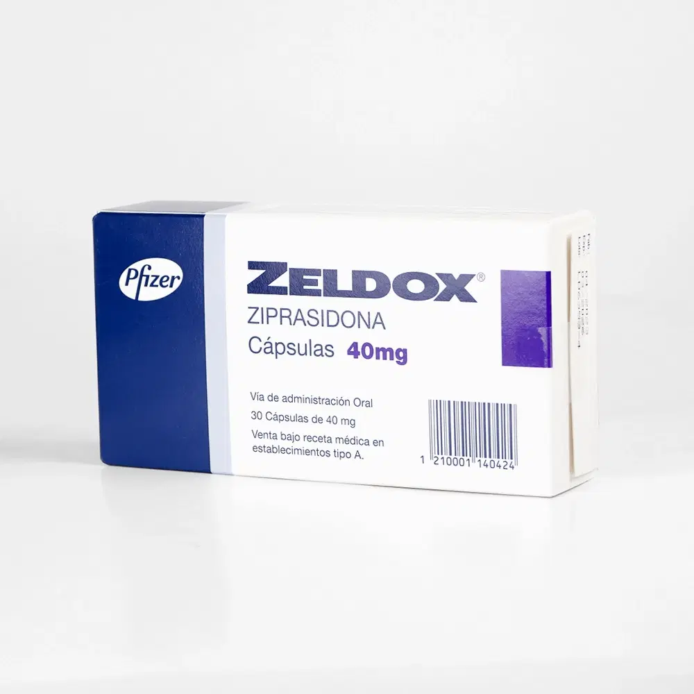 Zeldox 40mg 30 Cap. – vista 2