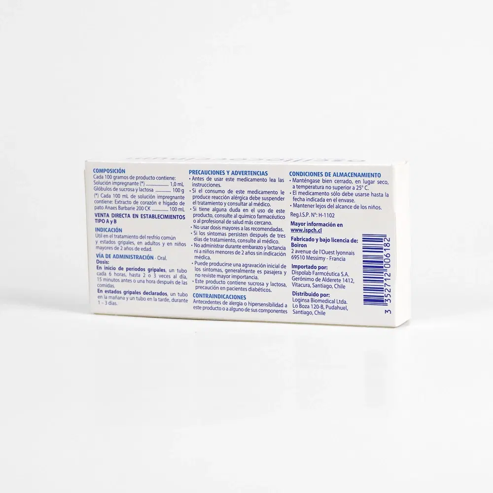 Oscillococcinum Glóbulos 100ml 6 Disp. – vista 2