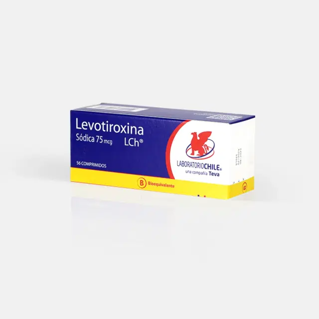 Levotiroxina 75mcg 56 Comp.