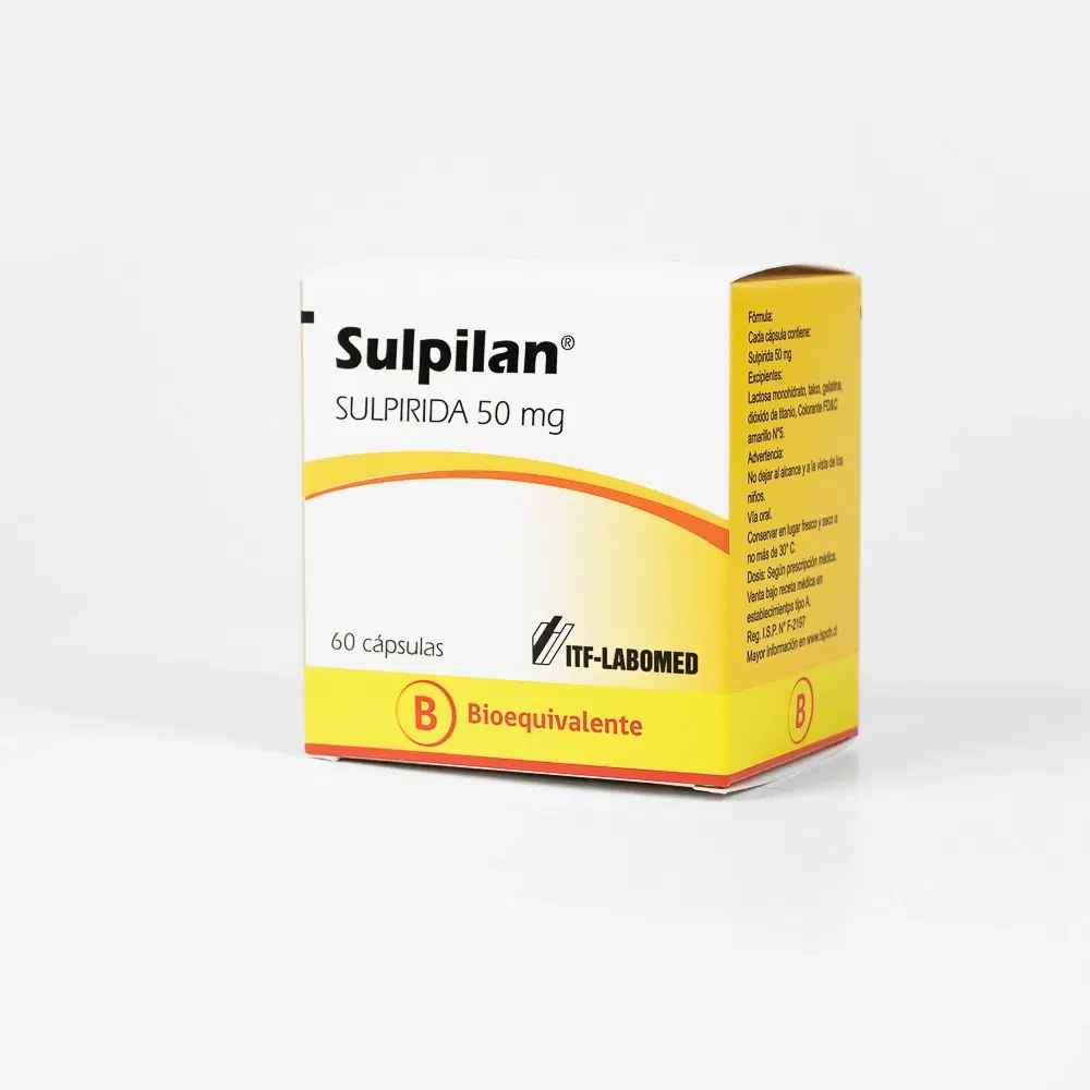 Sulpilan 50mg 60 Cap. – vista 1