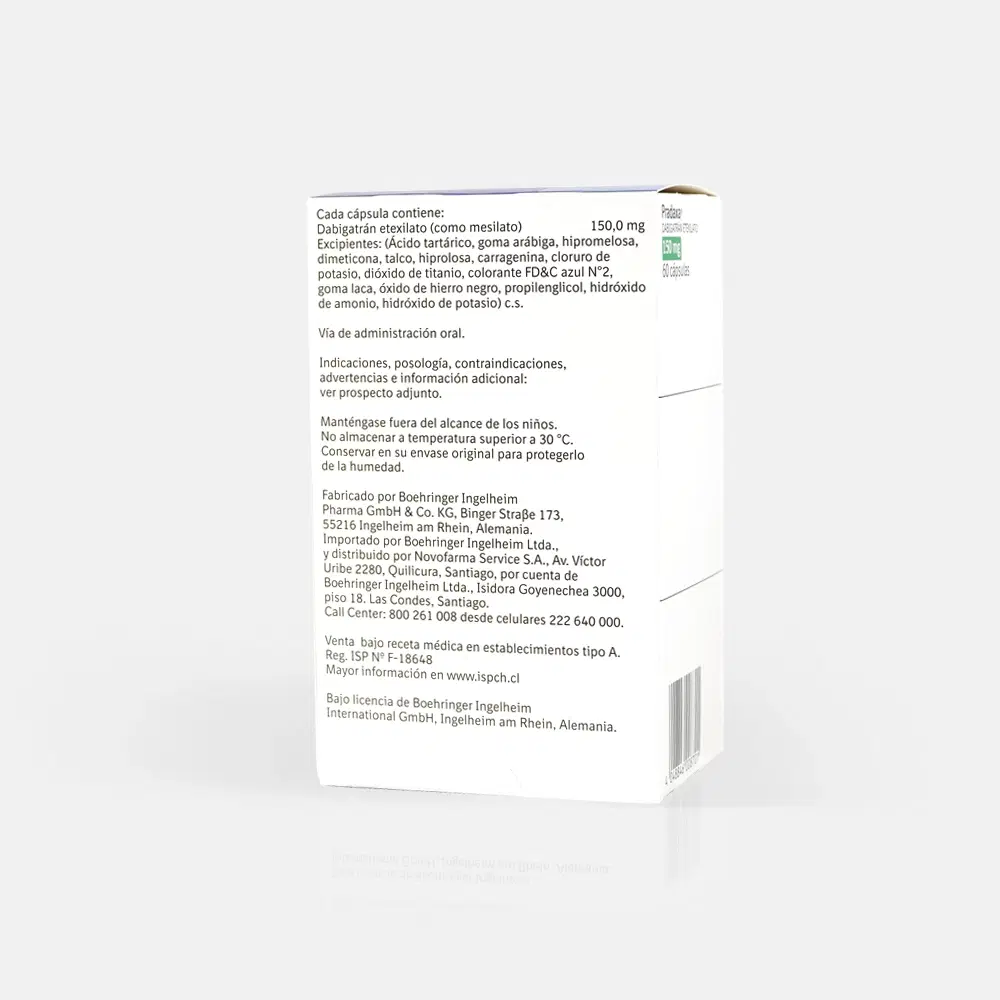 Pradaxa 150mg 60 Cap. – vista 2