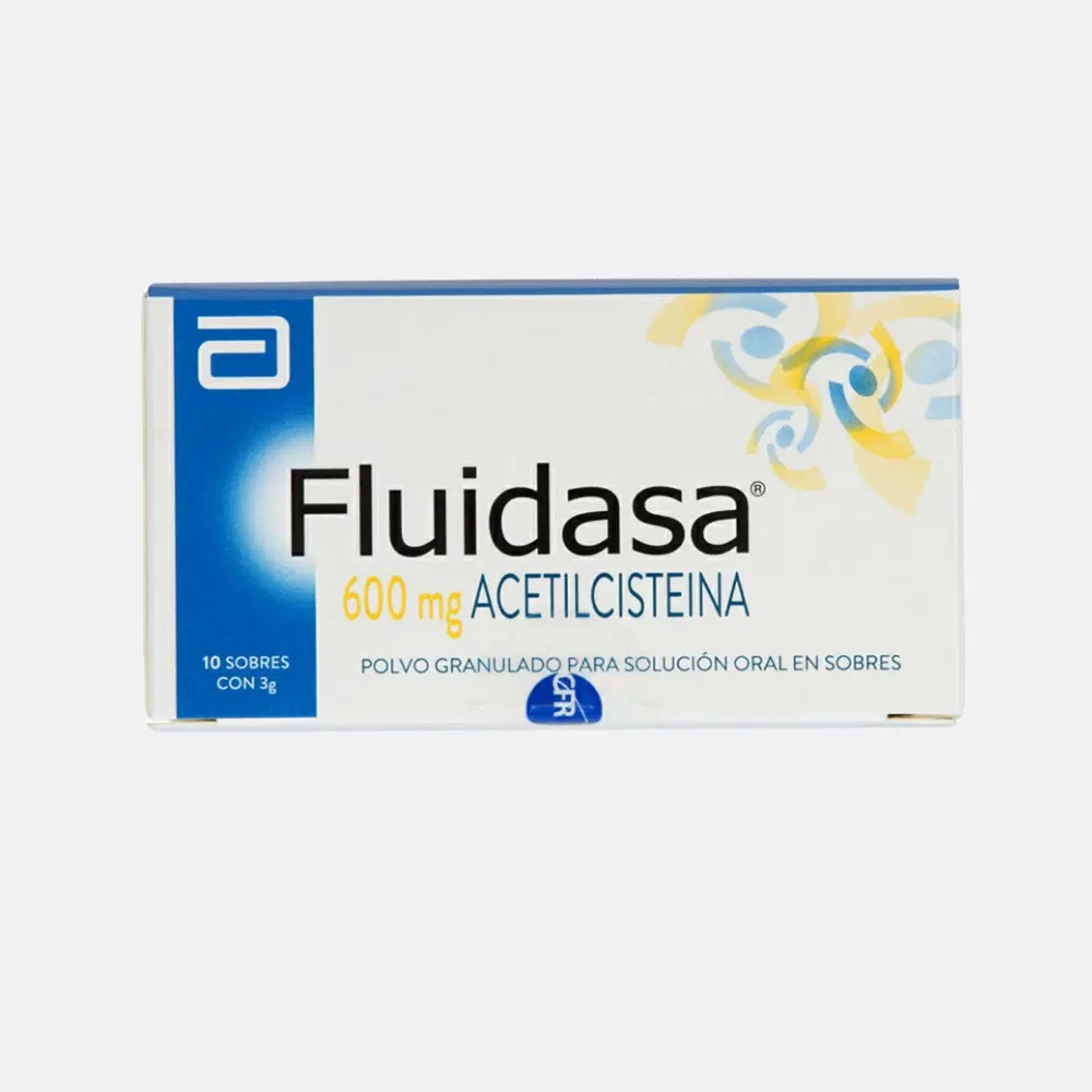 Fluidasa 600mg 10 Sobres