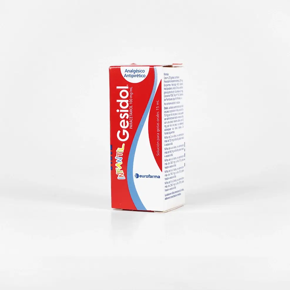 Gesidol 100mg/ml 15ml Gts. Ora.