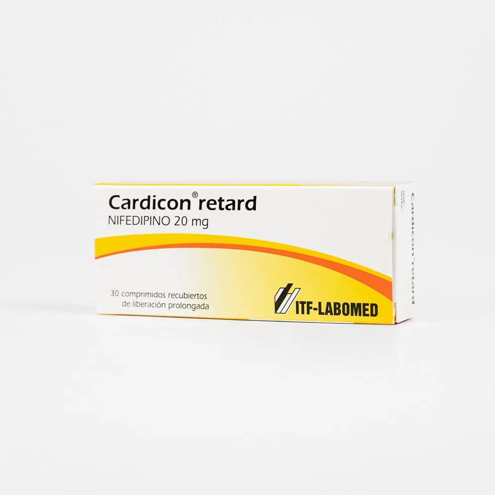 Cardicon Retard 20mg 30 Comp. – vista 2