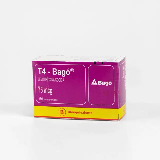 T4 Bagó 75mcg 50 Comp.