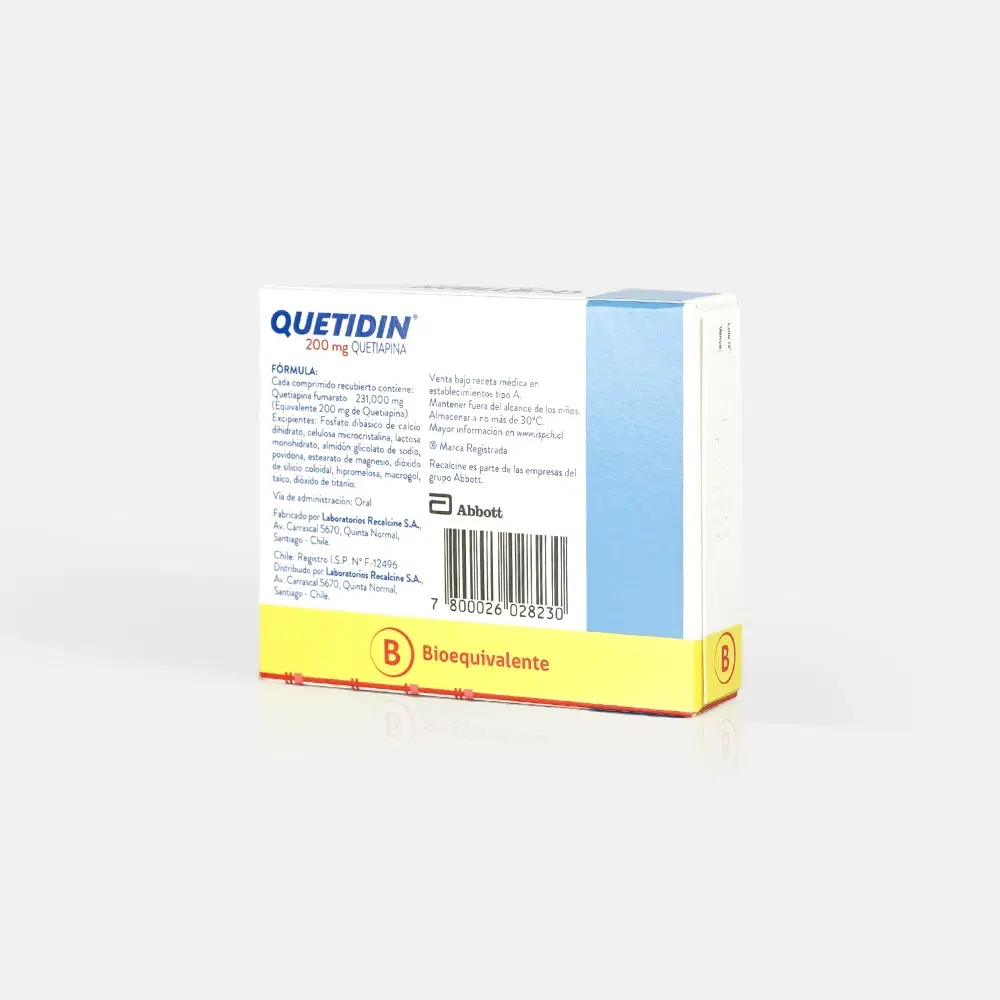 Quetidin 200mg 30 Comp.Rec. – vista 2