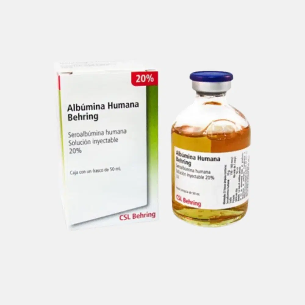 Albumina Humana 10g/50ml 1 Fco.