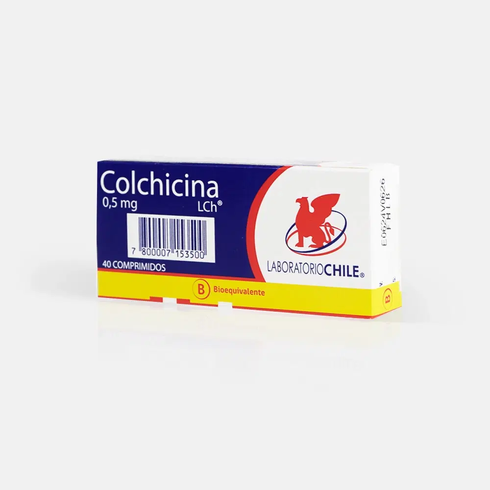 Colchicina 0,5mg 40 Comp. – vista 2