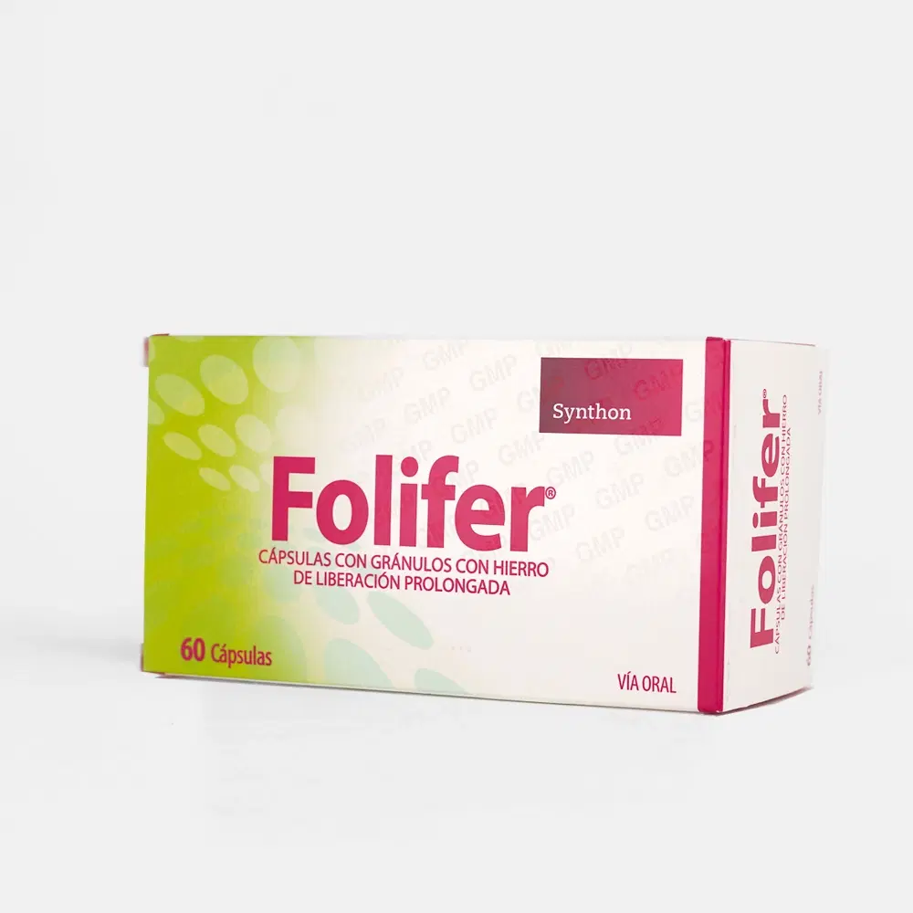 Folifer 330mg/2mg/100mg 60 Cap. – vista 2