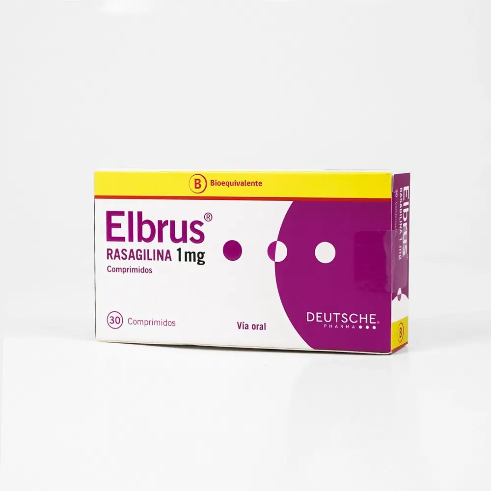 Elbrus Rasagilina 1 mg 30 comprimidos – vista 2
