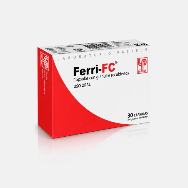 Ferri FC 2000mcg/109mg 30 Cap.