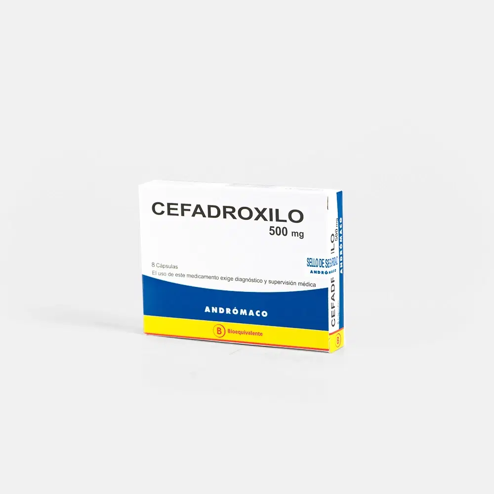 Cefadroxilo 500mg 8 Cap. – vista 1