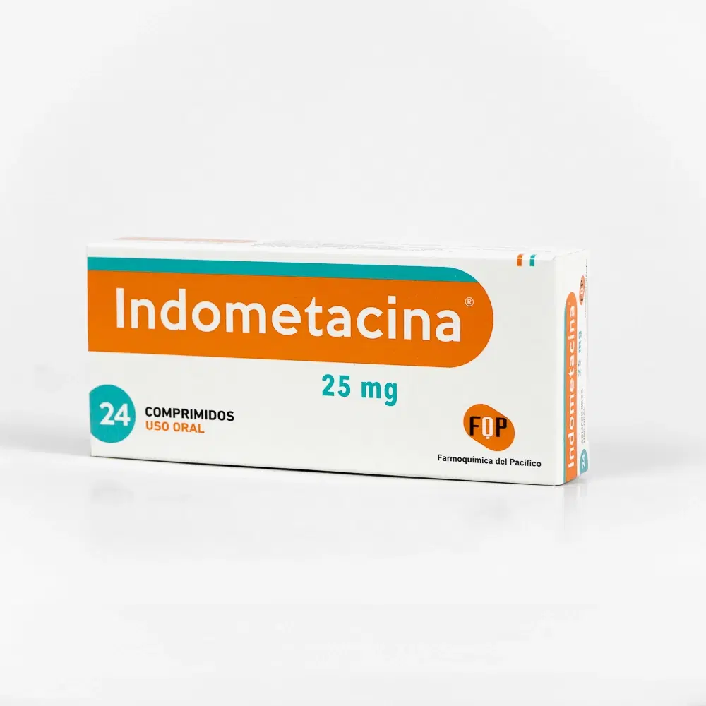 Indometacina 25mg 24 Comp. – vista 2