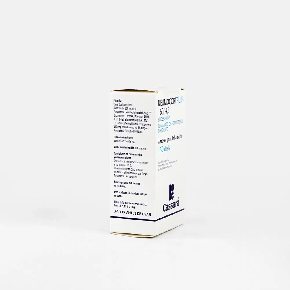 Neumocort Plus 160/4,5 150ds Aer.Inh. – vista 2