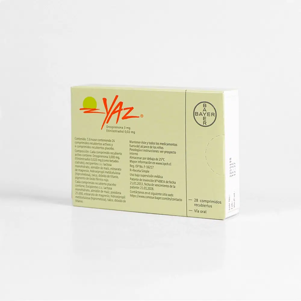 Yaz 3mg/0,02mg 28 Comp.Rec. – vista 2
