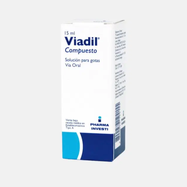 Viadil Compuesto 300mg/6mg 15ml Gts. Ora.