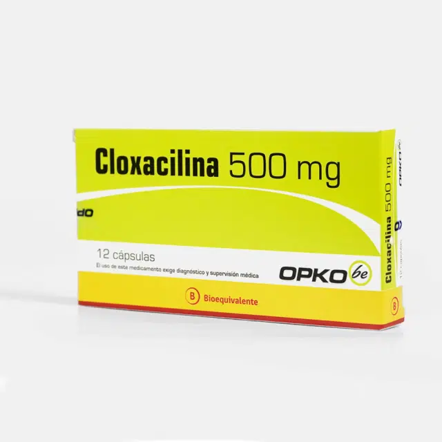 Cloxacilina 500mg 12 Cap.