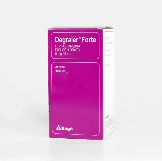 Degraler Forte Levocetirizina 5 mg / 5ml 100 ml jarabe