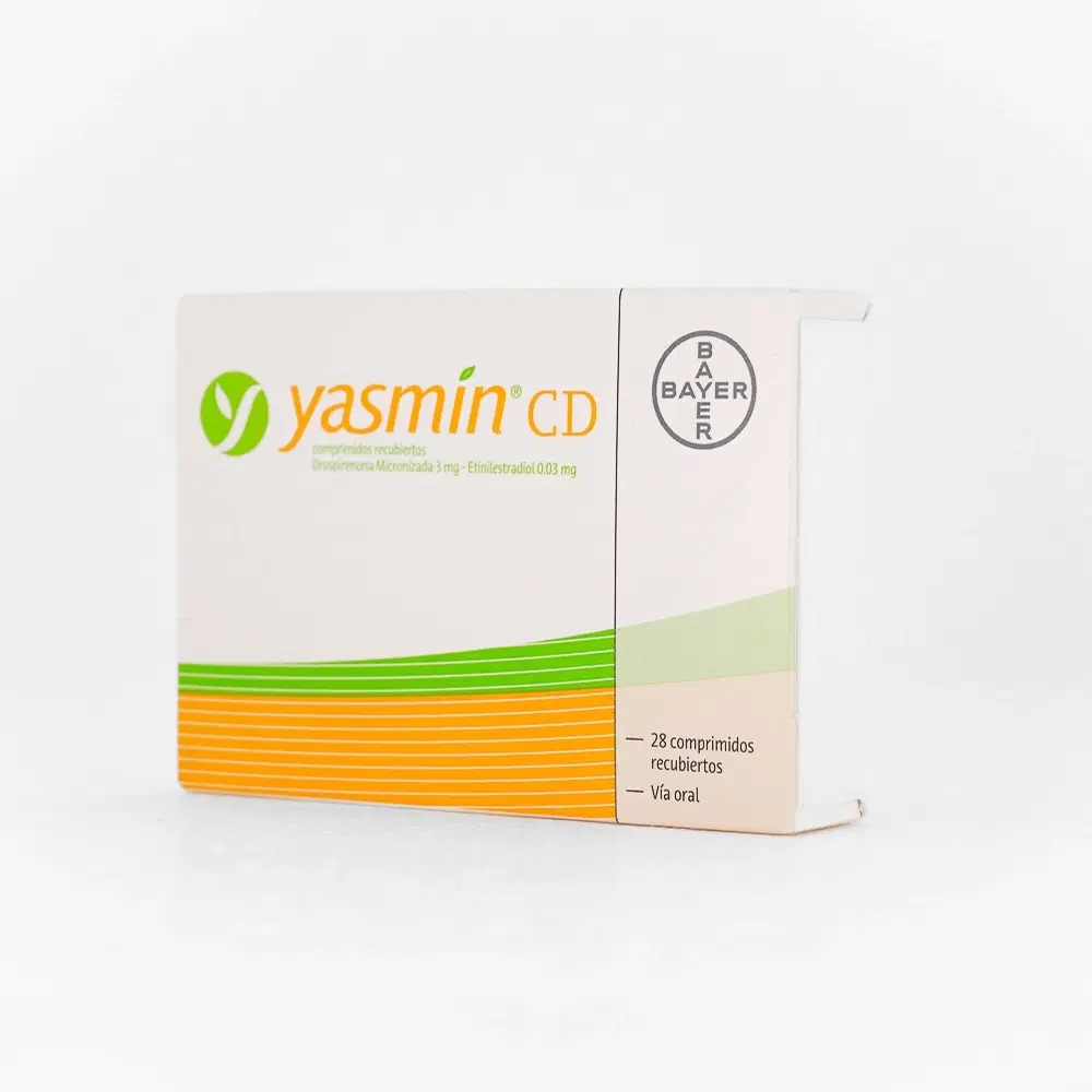 Yasmin CD 3mg/0,03mg 28 Comp.Rec. – vista 1