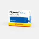 Ciproval 500mg 20 Comp. – vista 1
