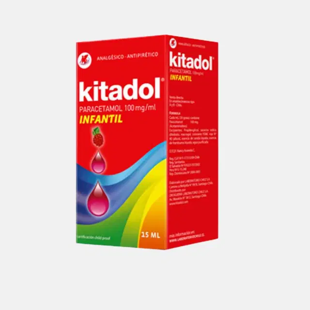 Kitadol Pediátrico 100mg/ml 15ml Gts.