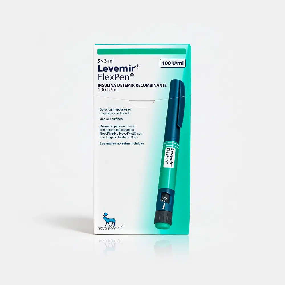 Levemir Flexpen 100ui/ml 5 Disp.Prell.