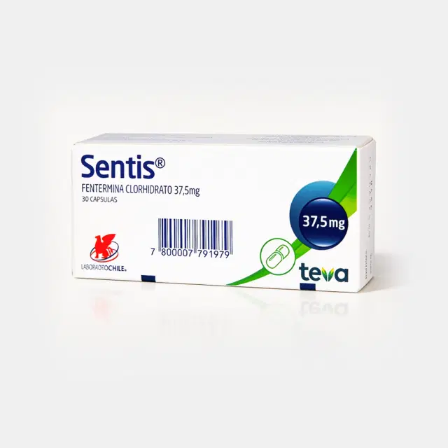 Sentis 37,5mg 30 Cap.
