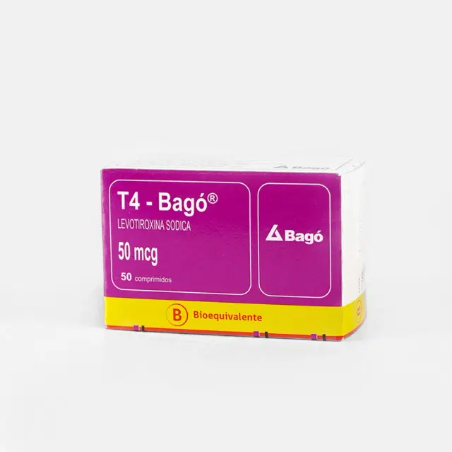 T4 Bagó 50mcg 50 Comp.