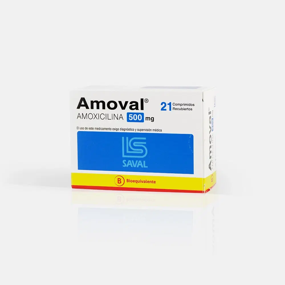 Amoval 500mg 21 Comp. – vista 1