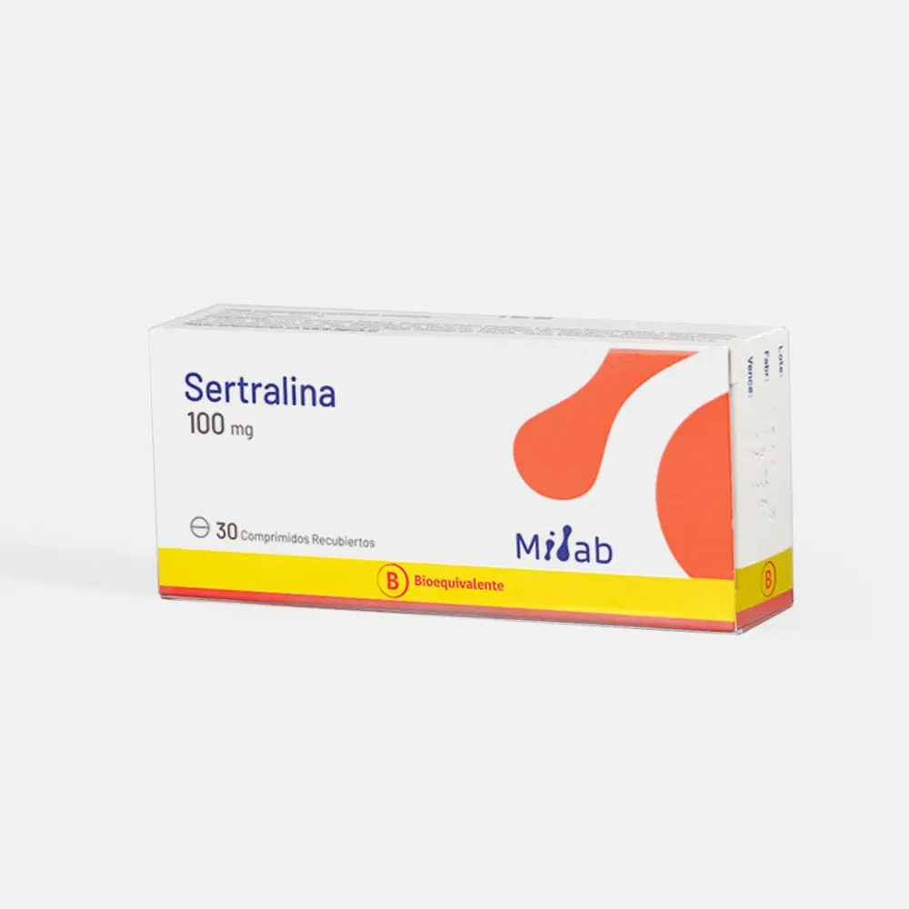 Sertralina 100mg 30 Comp.Rec. – vista 1