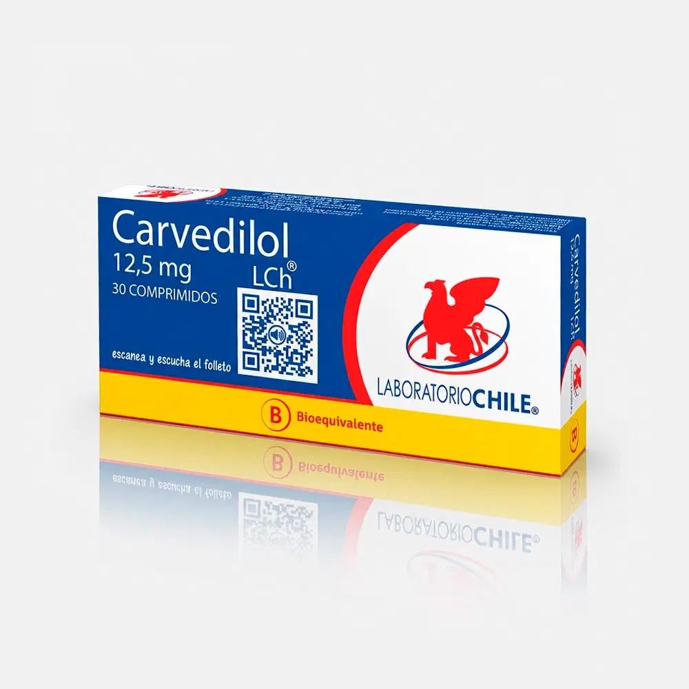 Carvedilol 12,5mg 30 Comp.