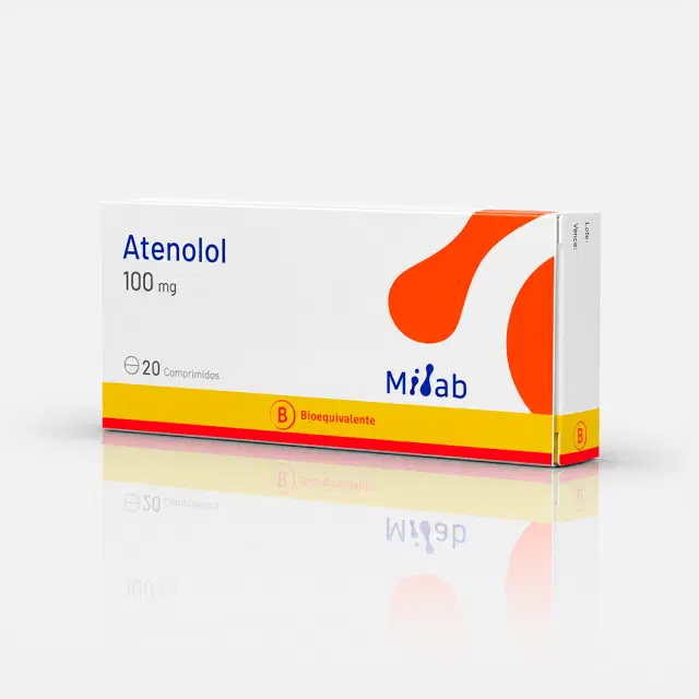 Atenolol 100mg 20 Cap.