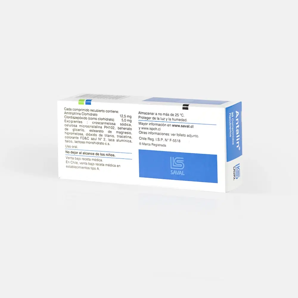 Antalin Forte 25mg/11mg 30 Comp. – vista 2