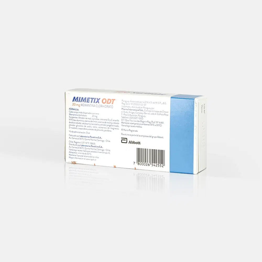 Mimetix ODT 20mg 30 Comp.Rec. – vista 2
