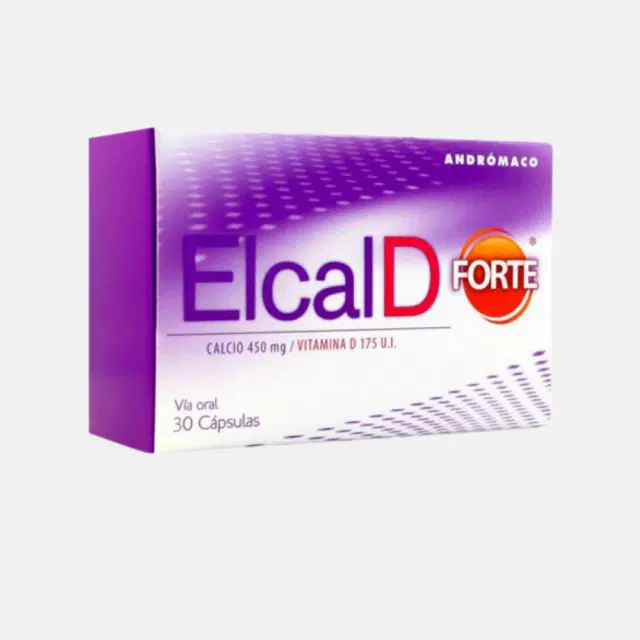 Elcal D Forte 400mg/175ui 30 Cap.