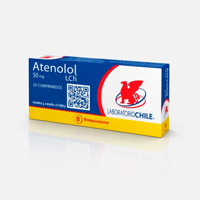 Atenolol 50mg 20 Comp.