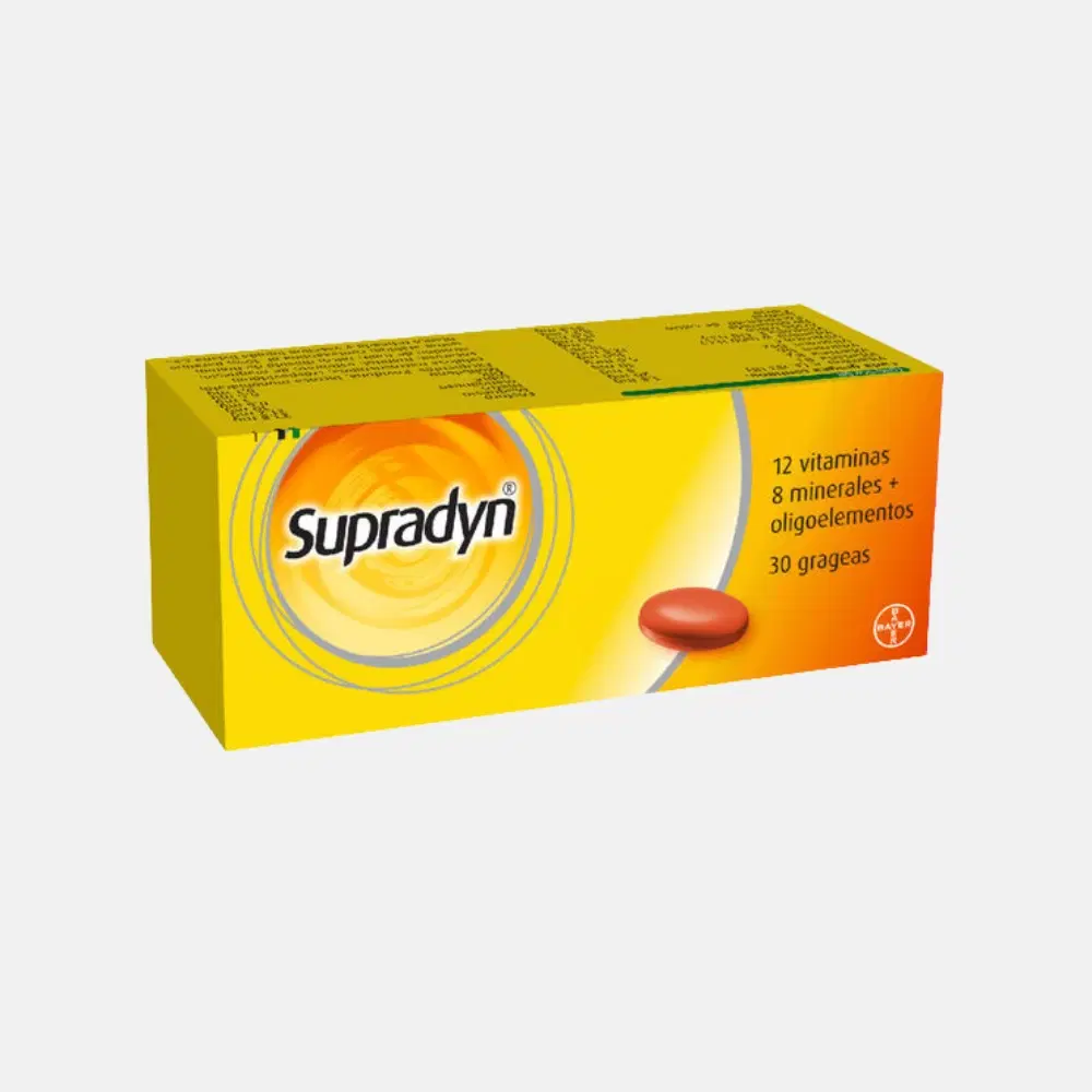 Supradyn 1,8mg/1,4mg/60mg 30 Comp.