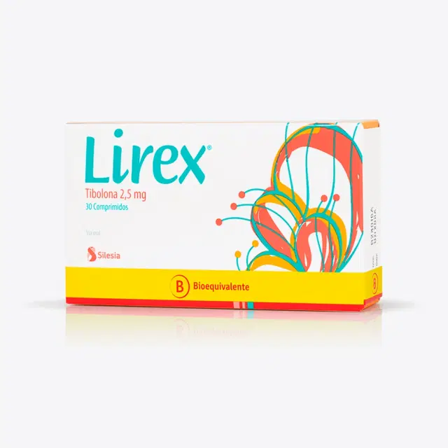 Lyrex Tibolona 2,5 mg 30 comprimidos