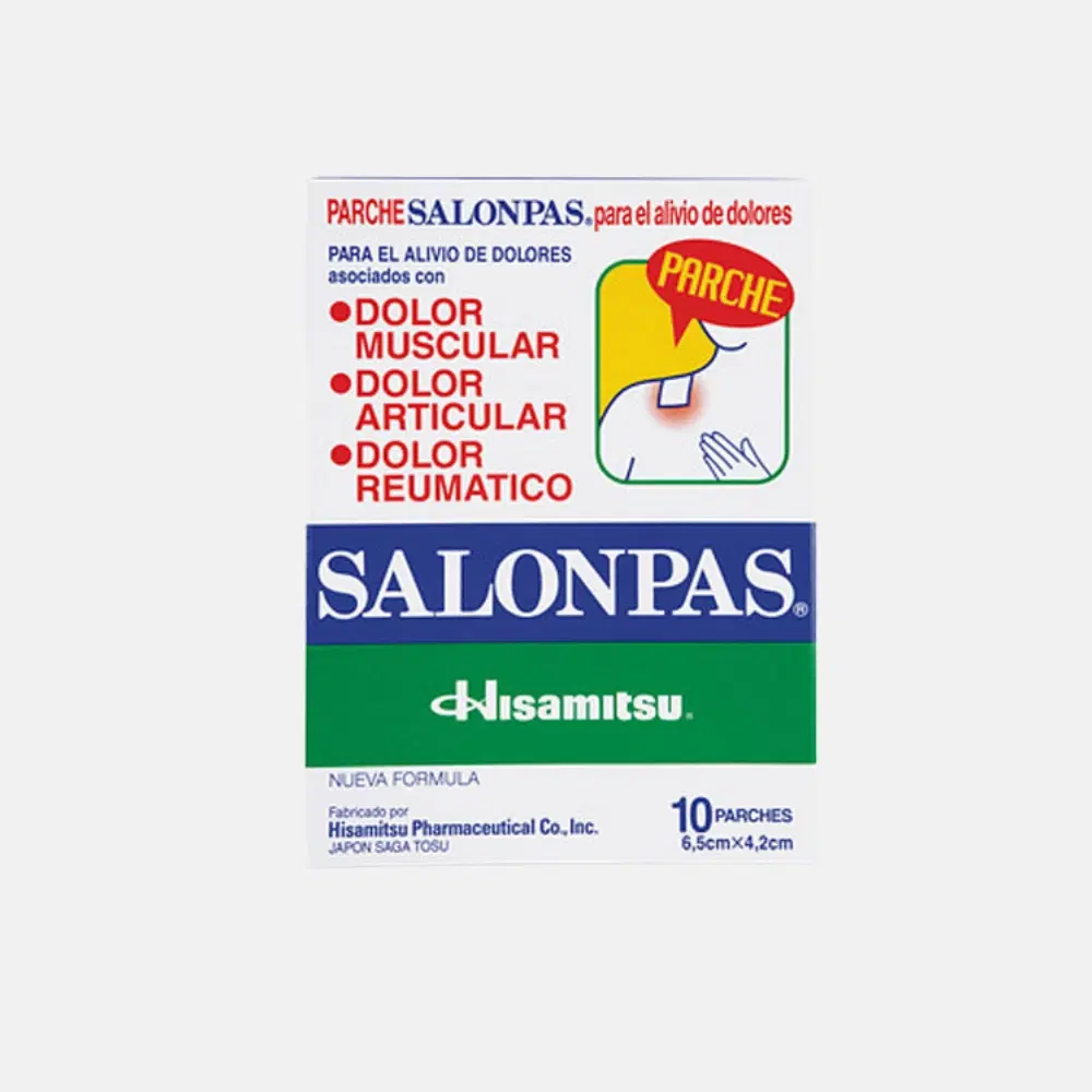 Salonpas 7,1mg/37,2mg/36,1mg 10 Pche.