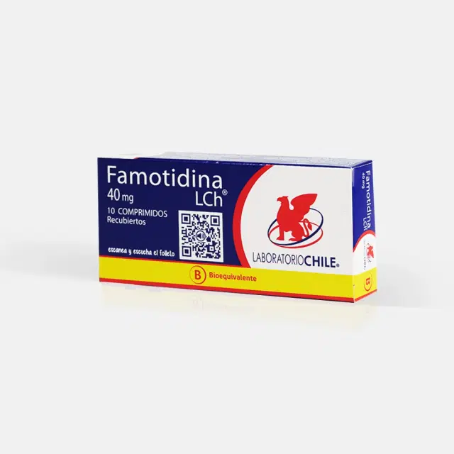 Famotidina 40mg 10 Comp.