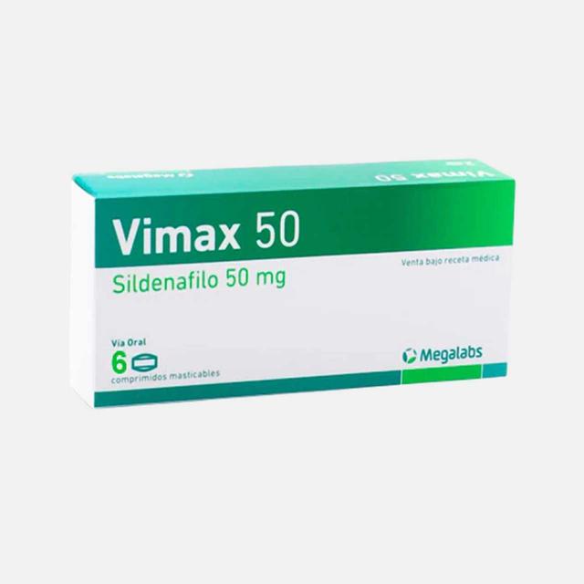 Vimax 50mg 6 Comp.Mast.